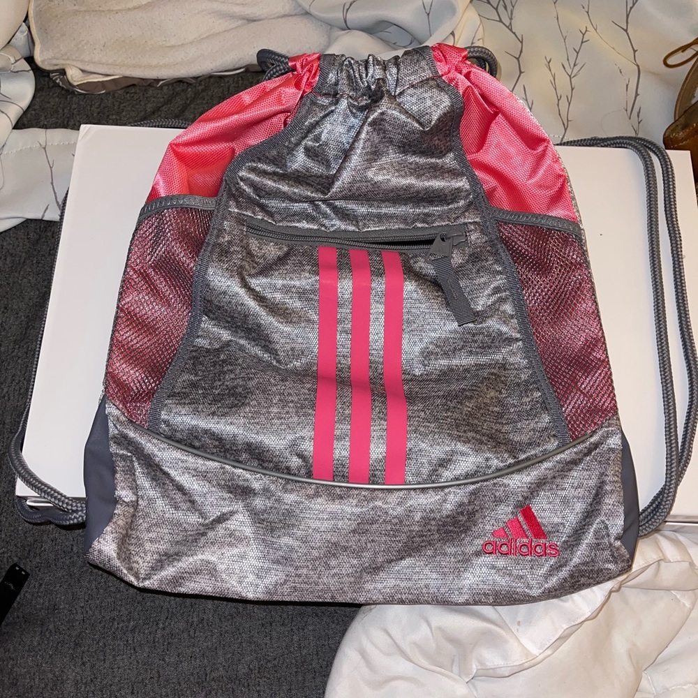 Adidas drawstring bag